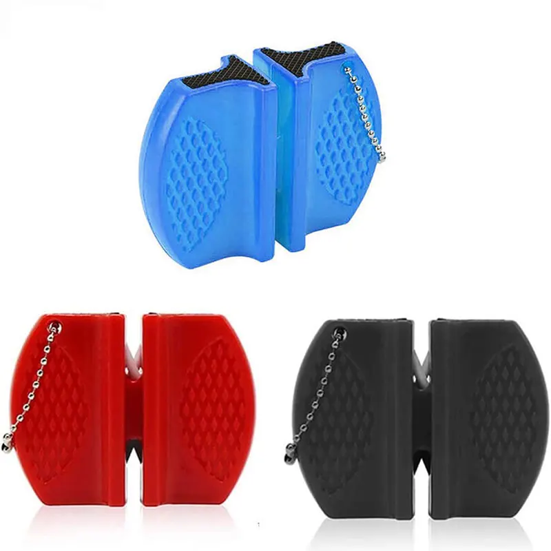 

Mini Ceramic Rod Knife Sharpener 2-stage Tungsten Portable Butterfly Type Whetstone Sharpener Sharpening Knives Stone