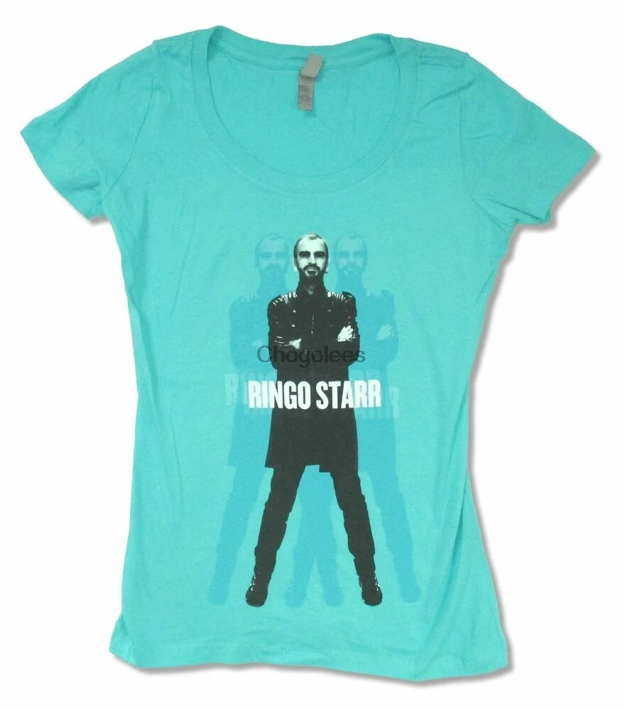 Ringo Starr футболка для подростков Бирюзовая Новинка |
