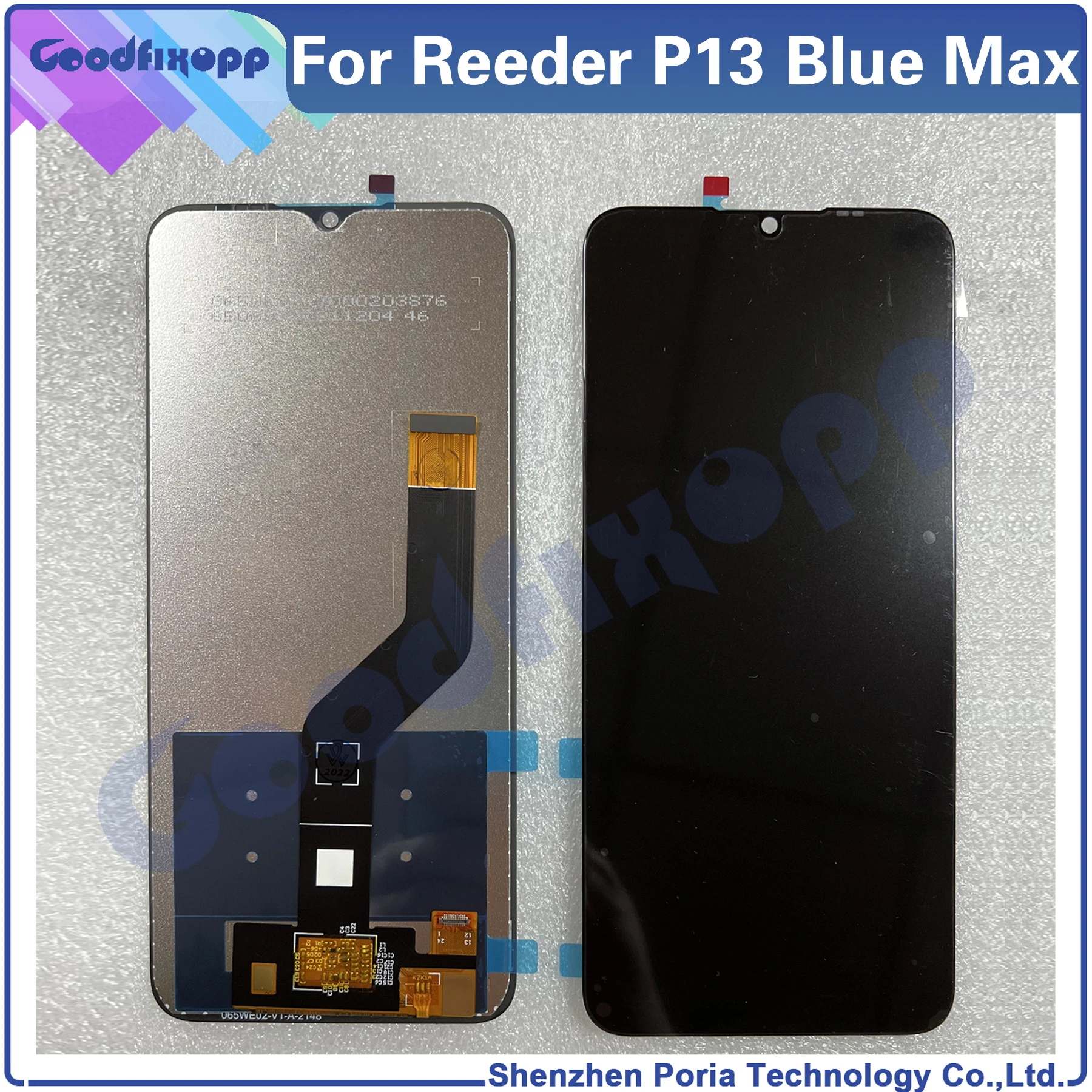 Экран для Reeder P13 Blue Max 2021, ЖК-дисплей, экран с дигитайзером в сборе для P13Blue Max, замена