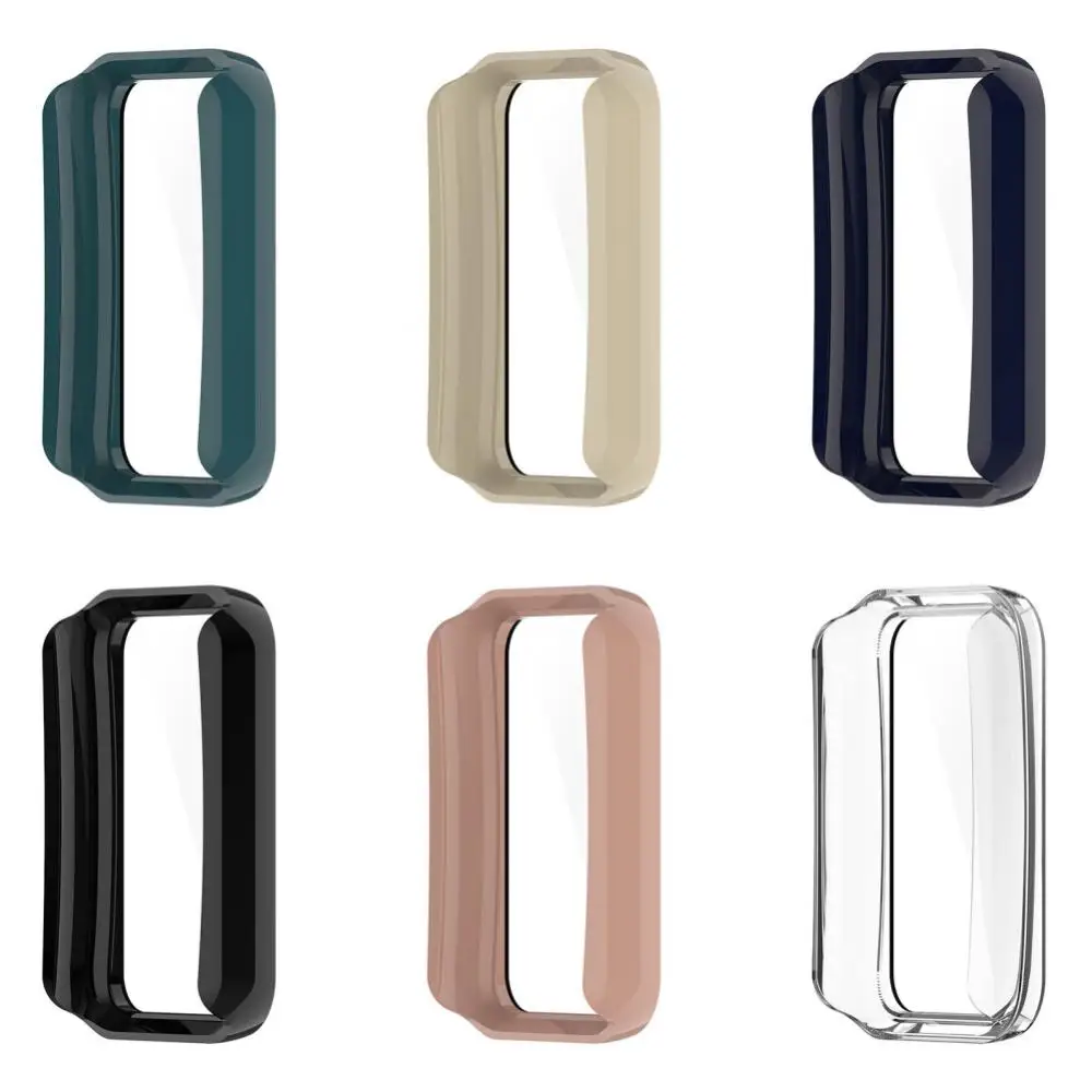 

Новый чехол из поликарбоната и закаленного стекла для часов OPPO Band2, защитная пленка, встроенный защитный чехол