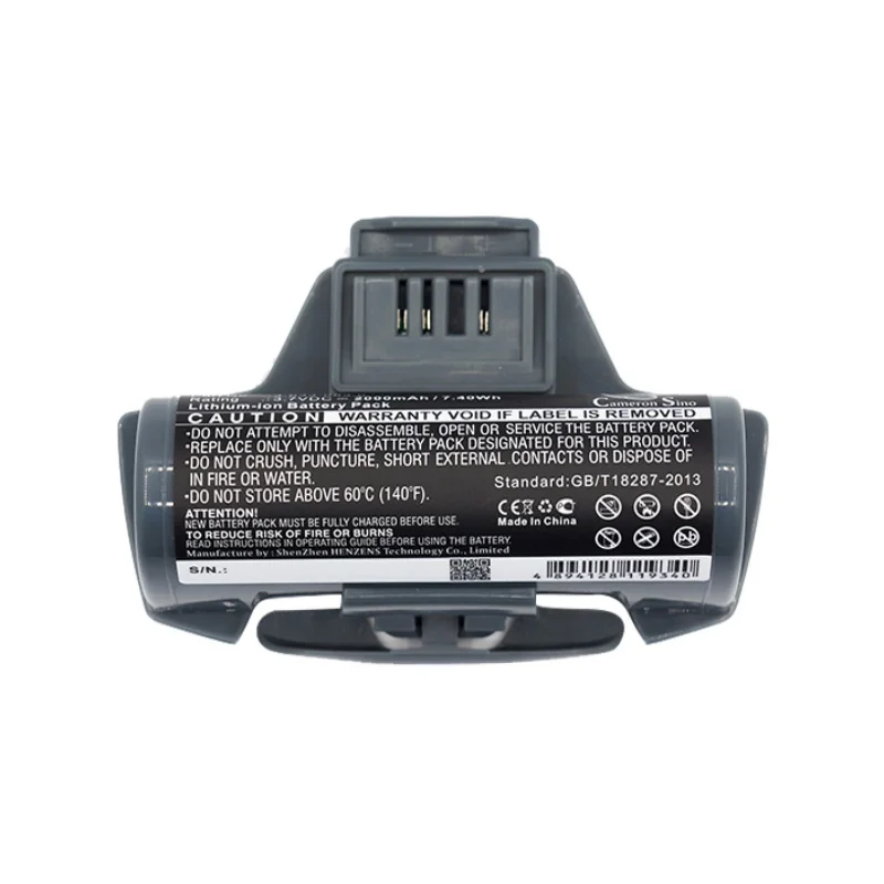Аккумулятор Cameron Sino 2000 мАч для KARCHER WV5, WV7, WV50, WV55, WV60, WV60 Plus, WV70 Plus, WV 5 Plus, WV 5 Window Vac (art.: 3920da899e455) - 3920da899e455