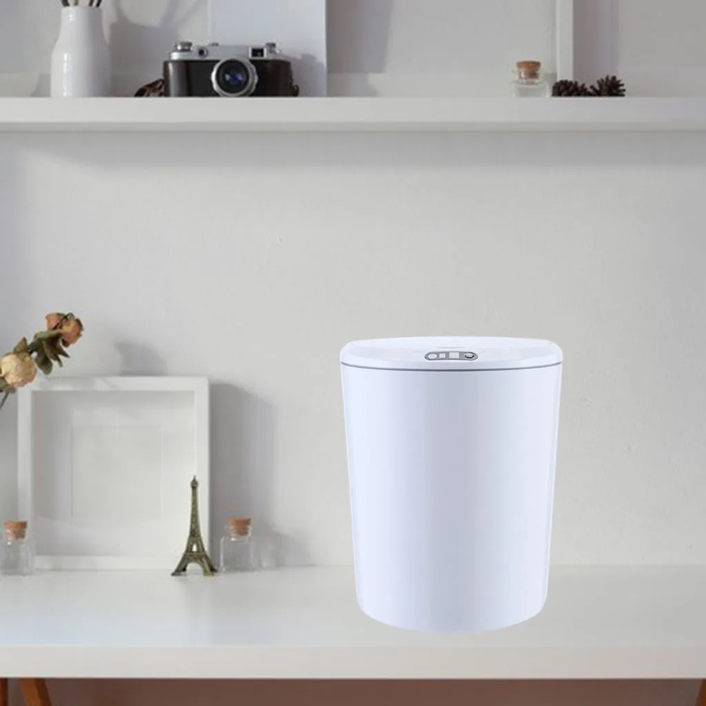 Умная настольная Индукционная электрическая мусорная корзина на 5 л с креплением