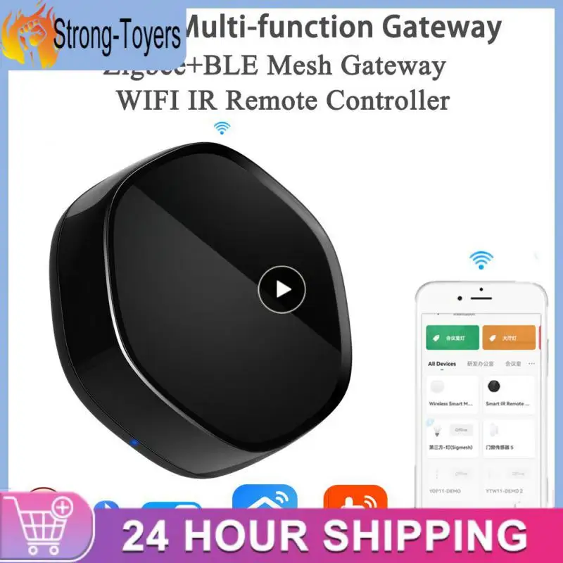 

2/3/5PCS Multi-function 3 In 1 Gateway Tuya Zigbee Ble Mesh Zigbee3.0 Gateway Wireless Smart Life 38khz Ir Remote Controller