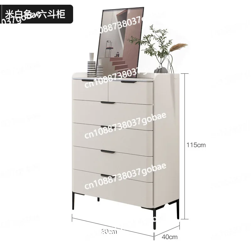 ZC Каменная тарелка из массива дерева Комод Четыре или пять комода с шестью