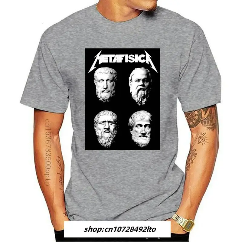 

Мужская одежда, футболки Metafisica, сократы, плато, аристост, древний греческий философ, топы, европейский размер, цифровая печать, круглый вырез...