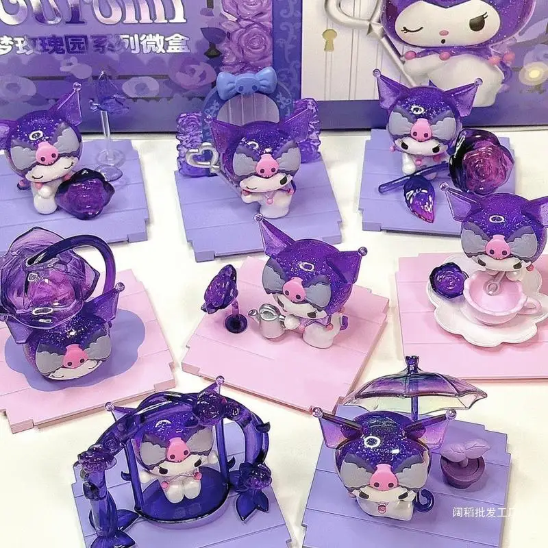 Набор персонажей аниме Sanrio Kuromi слепая сумка серия Dreamy Rose коробка-сюрприз милые