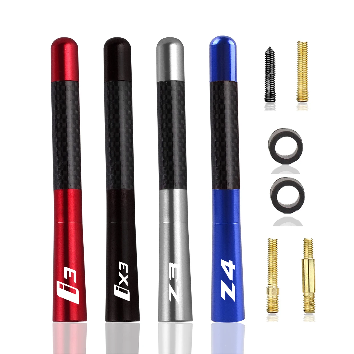 Новая 4,7 дюйма черная короткая автомобильная антенна из углеродного волокна fm-радио для BMW i3 ix3 i4 i8 ix Z3 Z4 Z8 E52 E85 E86 E89 G29 автомобильные аксессуары