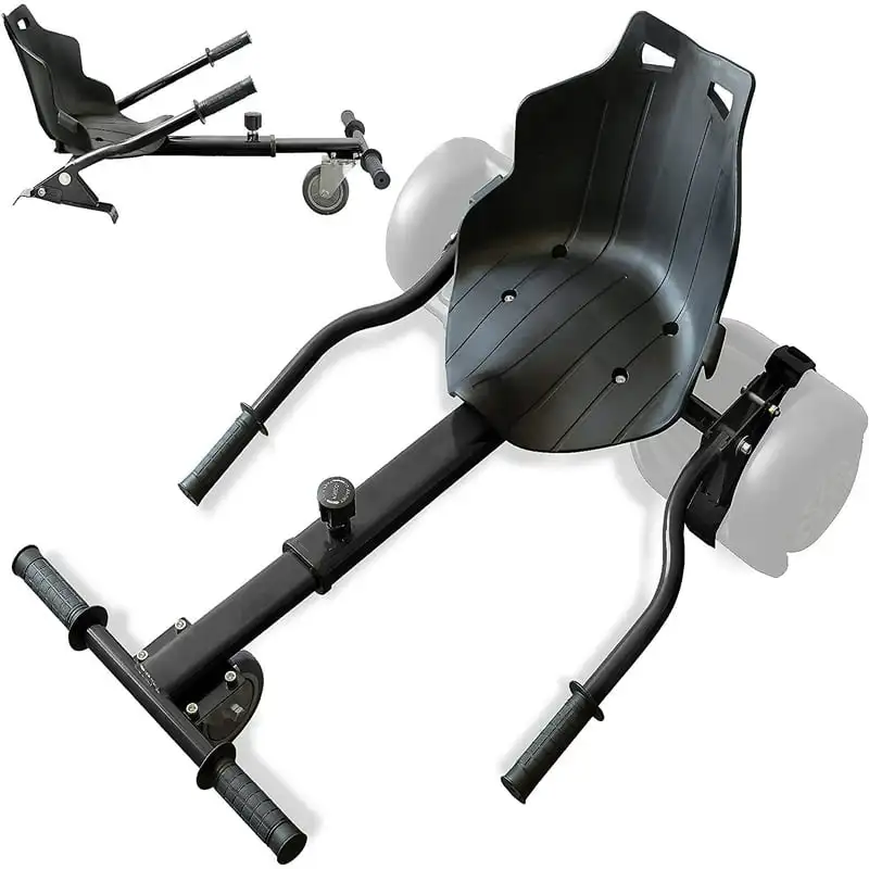 

Hover Kart Go Kart Adjustable Seat Attachment for 6.5" Hover-Board Buggy -
