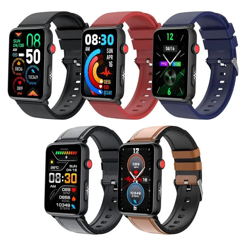 

Glucose monitoring watch ECG blood glucose test smart watch heart rate precise waterproof smartwatch for glucose measurement