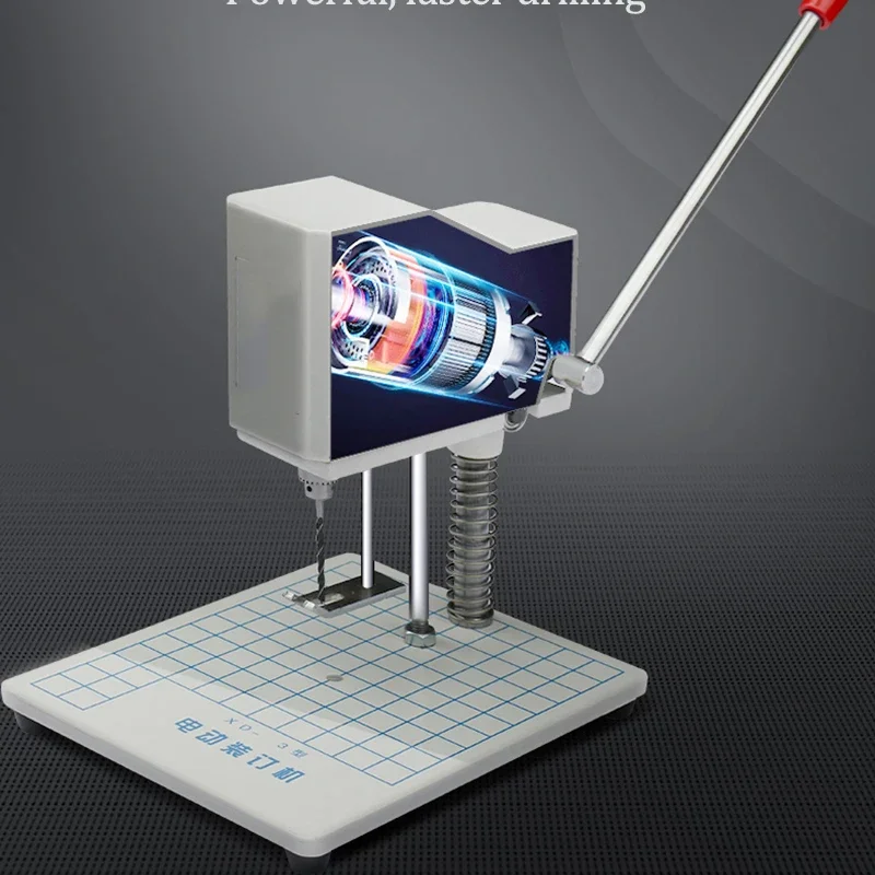 XD-3 Электрическая машина для сверления книг и штамповки бумаги 220 В Voucher File Офисная