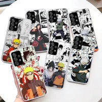 anime naruto kakashi coque phone case for samsung galaxy a52 a53 a12 a22 a32 a42 a72 4g a73 a33 a23 a13 5g a02s a03s soft cover