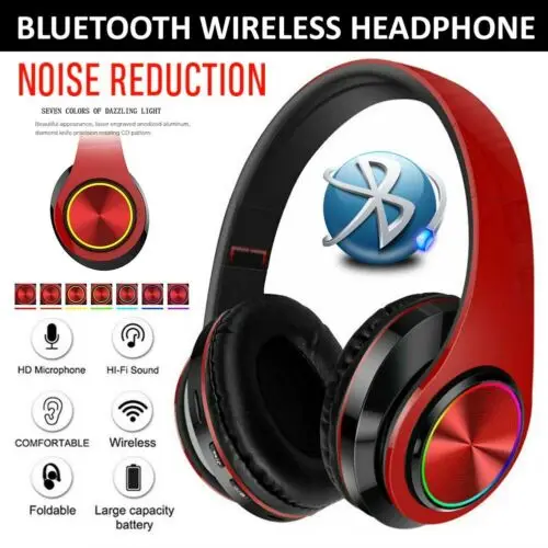 

Новые Bluetooth-наушники с шумоподавлением, стереонаушники, Великобритания