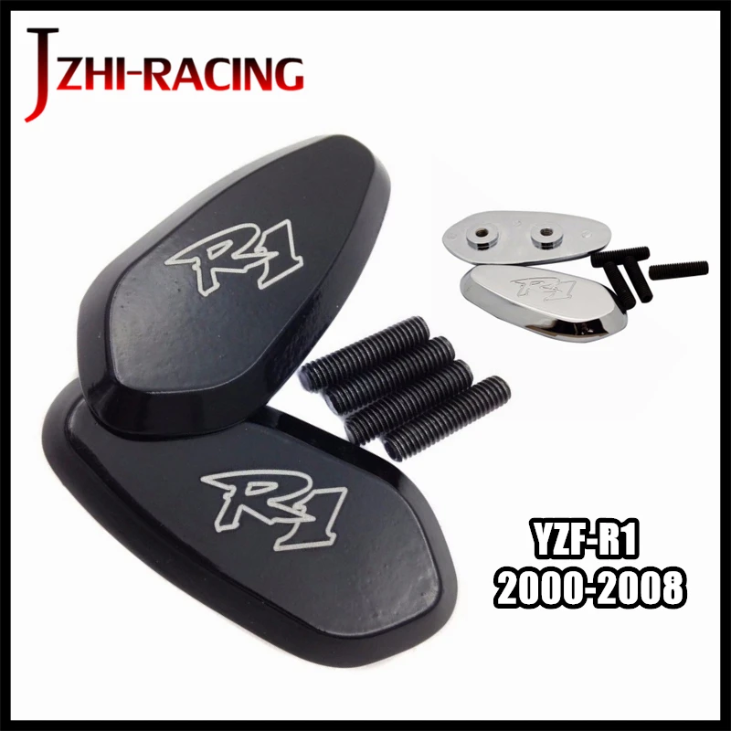 

Алюминиевые зеркальные базовые пластины для мотоциклов CNC R1 для Yamaha YZF R1 YZF-R1 2000-2008