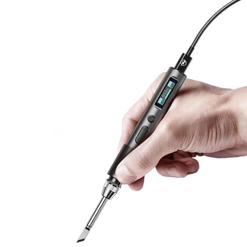 Электрический паяльник PD65W регулируемая постоянная температура совместимые