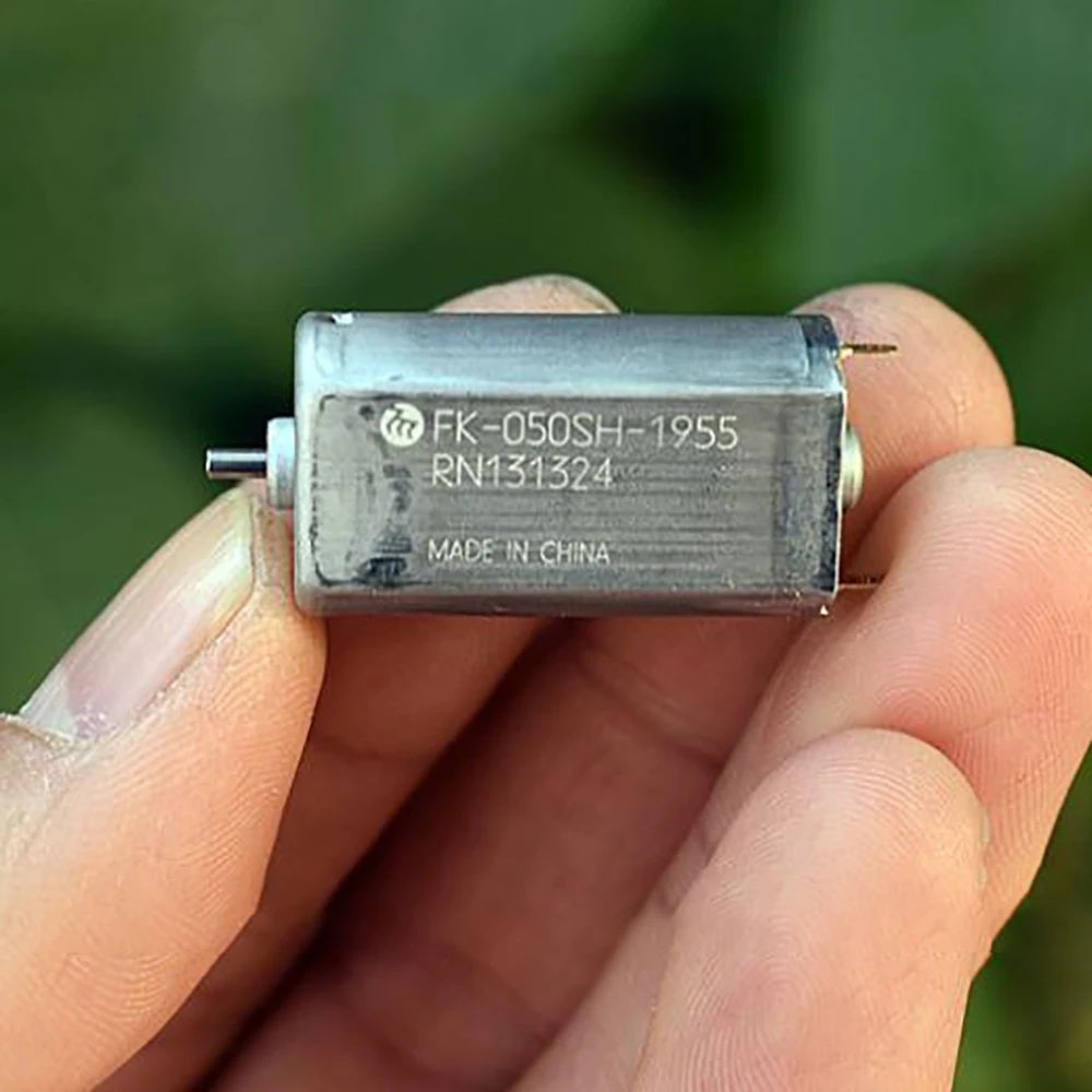 Высокоскоростной мини-микро-редукторный двигатель DIY 050, постоянный ток 3-5 В, 21500 об/мин, 1 шт.