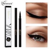 black liquid eyeliner pens long lasting waterproof quick dry eye liner pencil easy wear high pigment eyes makeup beauty tools