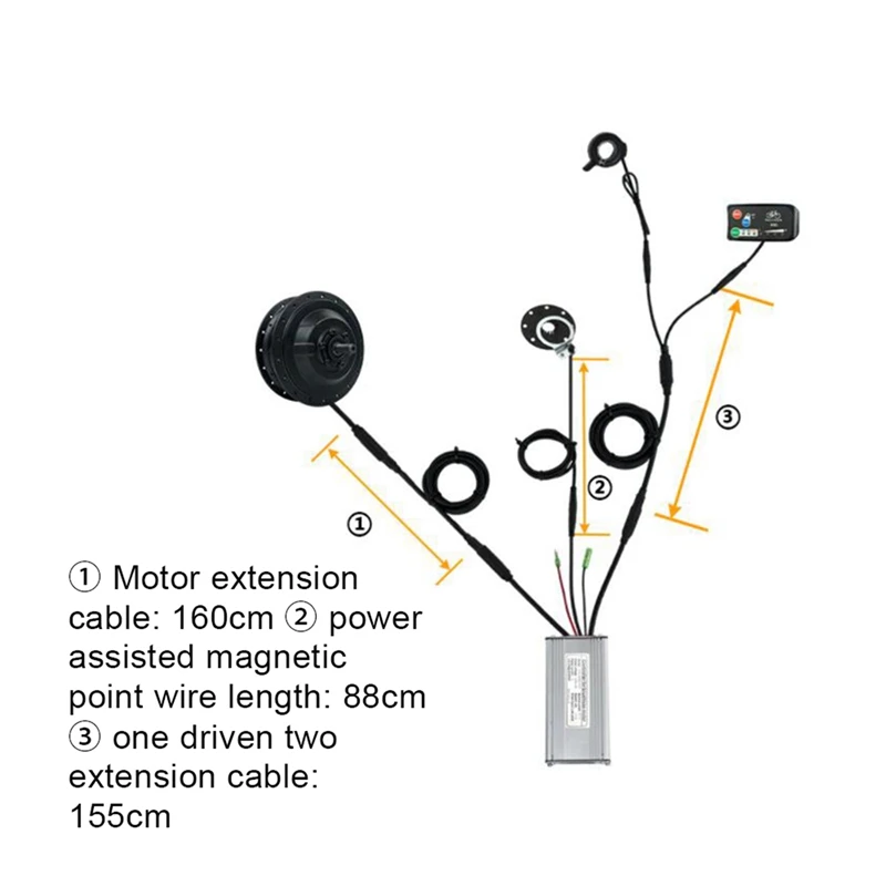 Комплект для электровелосипеда 36 В 250 Вт |