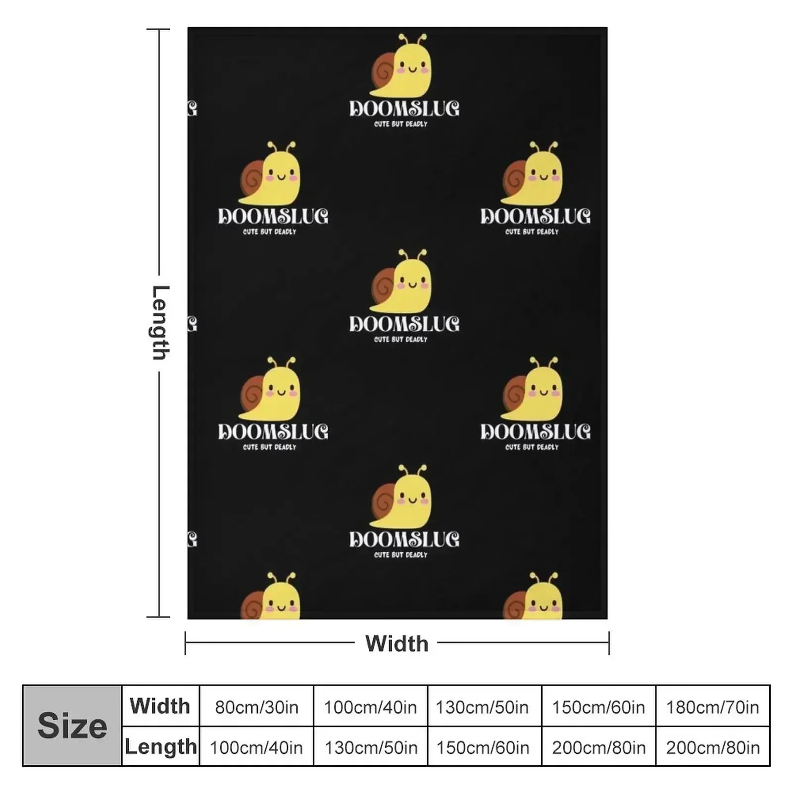 Одеяла Skyward DoomSlug Throw Blankets и теплые зимние одеяла для зимы