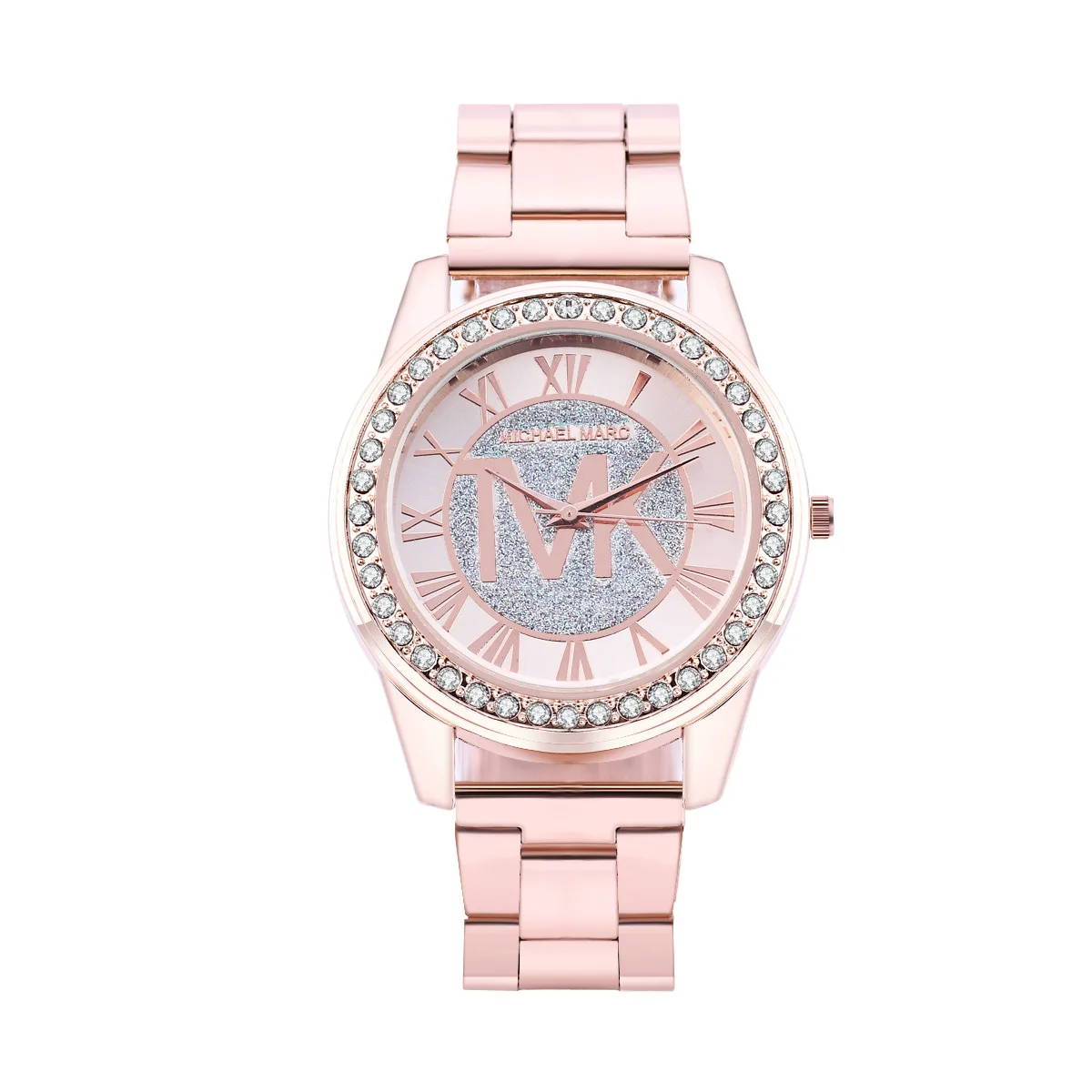 

Luxury Fashion Irregular Rhinestone Watches Women Fashion Brand Quartz Clock Qualities Ladies Leather Wristwatches Female Watch