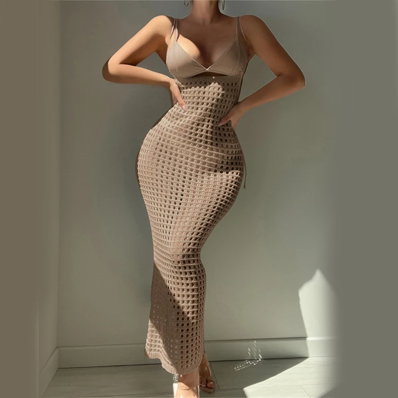 

Womens Beach-Dress Bikinis Cover Up Crochet Swimsuits Cover Up