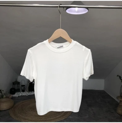 

2022new women's t-shirt t-shirt printed with letter 2021 T-shirt Casual Short Sleeve Cotton Top summer