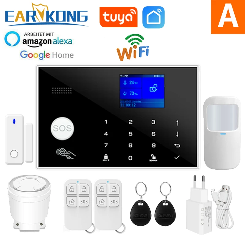 

Беспроводная система безопасности Earykong ER-G50