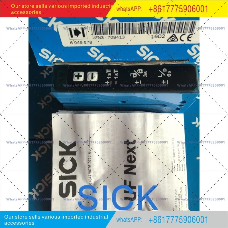 Фото UFN3-70B413 WFS3-40N415 Новый оригинальный слотовый переключатель SICK №1