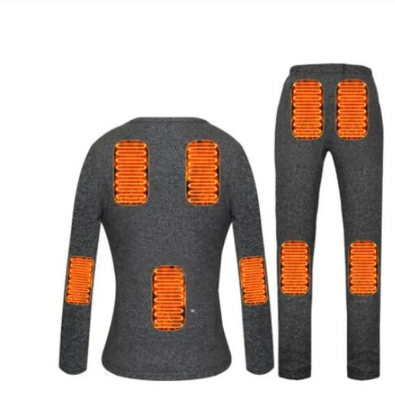 

Women Motorcycle Shirt Electric Heating Clothes Motorcycle Heated Thermal Underwear Set Heating T Shirt Moto For Autumn Winter