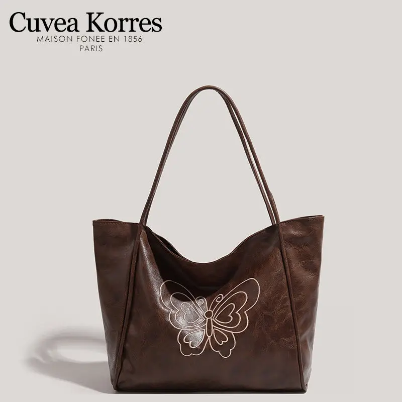Cuvea Korres сумки-шопперы для женщин Вместительная дорожная сумка с бабочкой