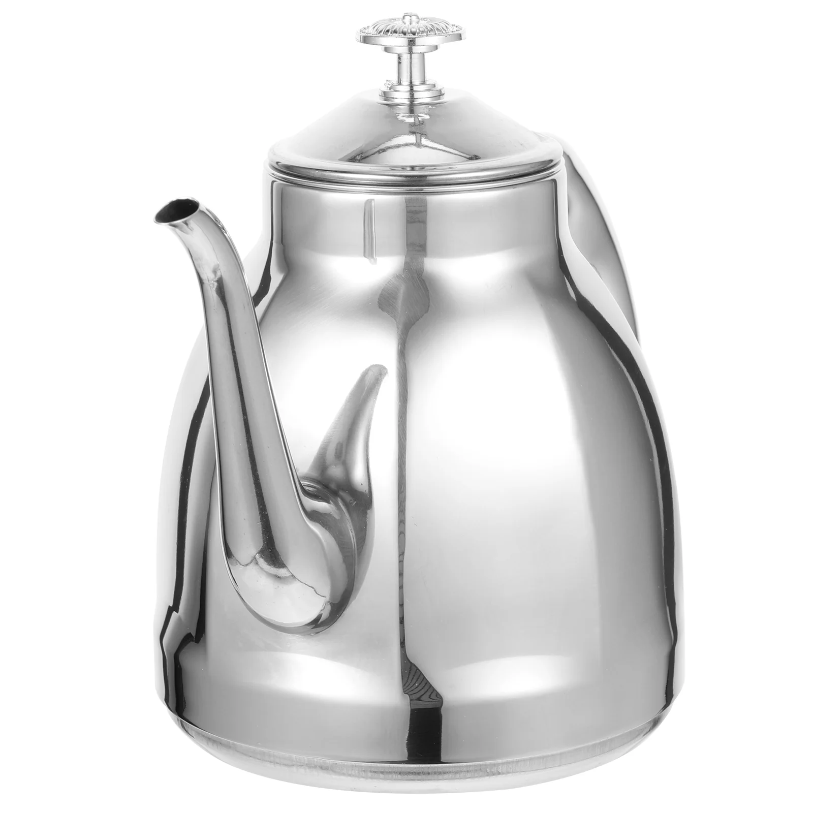 

Kettle Water Teapot Tea Whistling Stovetop Steel Coffee Bubble Rust Boiling Pitchers Cordless Handle Pot Kitchen Gooseneck Metal