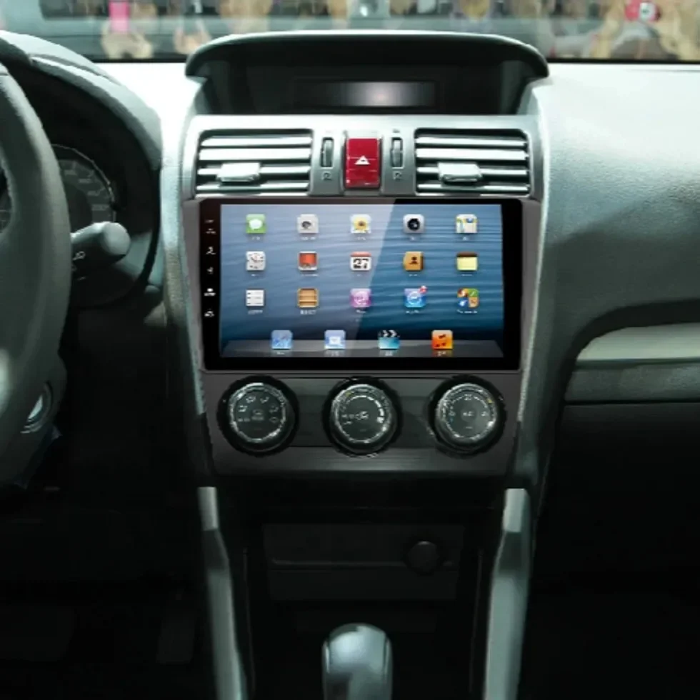 9-дюймовая Автомобильная стереорамка для Subaru Forester 2013-2016 аксессуары приборной