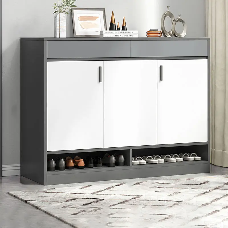 

Furniture Shoe Cabinet Home Hall Cabinet Multi-Layer Shoe Storage Cabinet Entrance Door Storage Cabinet Locker Large Capacity