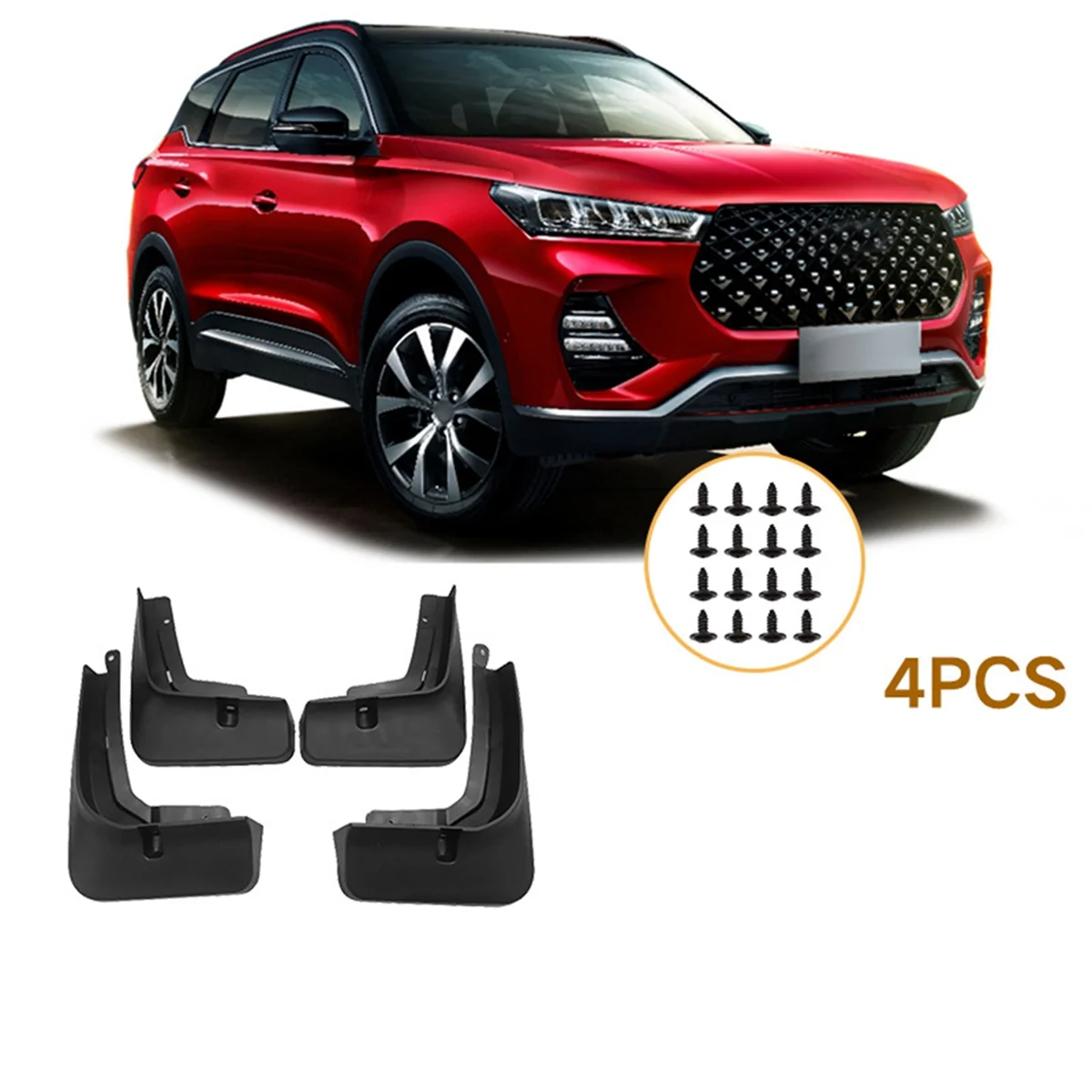 4 шт. автомобильные брызговики для 7 Pro 2020-2023 аксессуары