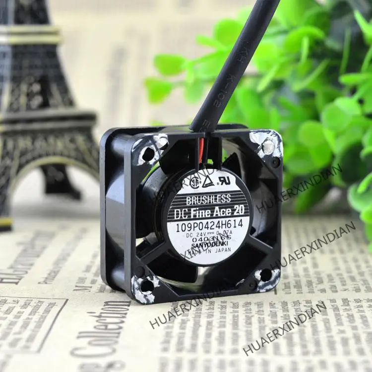 Новый комплект охлаждающих вентиляторов 4 см 109P0424H614 24 В 0.07A40*40*20