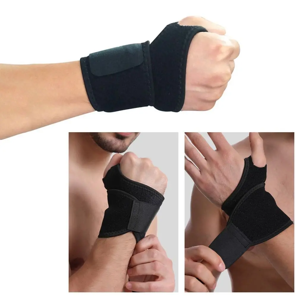 

Эластичный тканевый бандаж на запястье, легкий дышащий спортивный браслет, регулируемый ремешок, спортивный защитный браслет на запястье