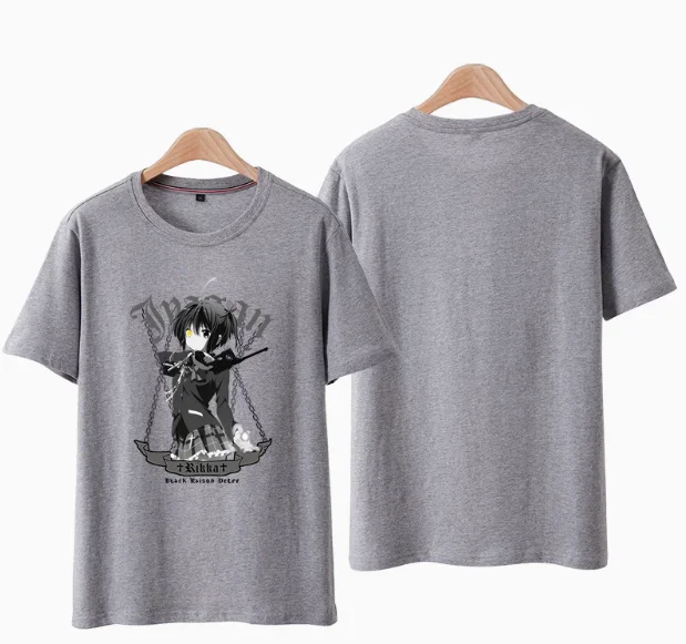 Аниме Love Chunibyo и другие модные женские футболки с коротким рукавом Летний костюм