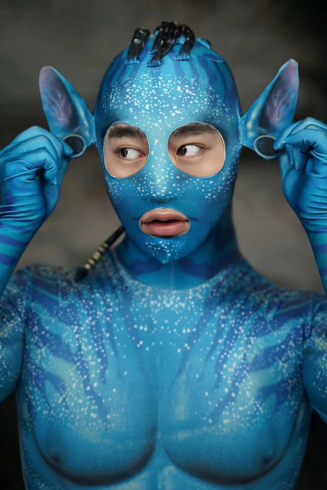 Комбинезоны для женщин и мужчин костюм косплея на Хэллоуин Аватара одежда