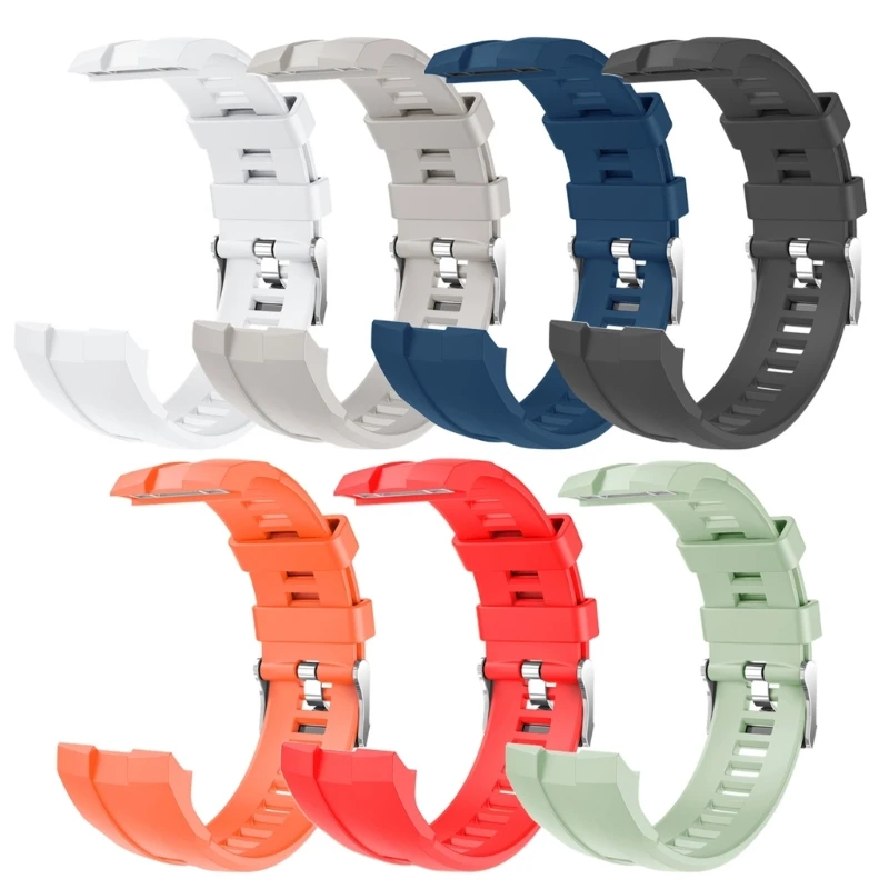 

Anti-scratch Silicone Band-Strap Compatible for Gt Cyber Smartwatch Bracelet Comfortable Wristband Sport Belt Waterproof