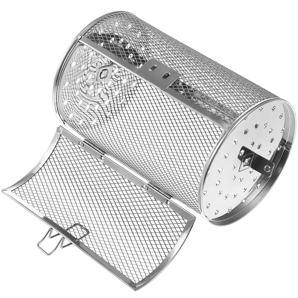 

Baking Basket Supplies French Fries Rotisserie Braces Kit Barbecue Cage Holder