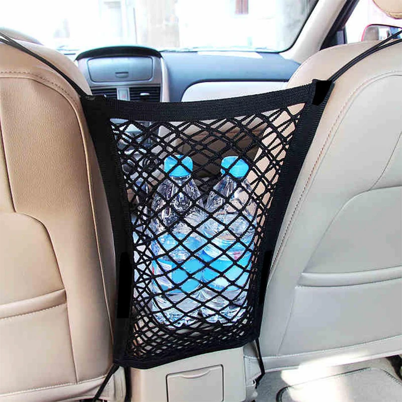 

Car Storage Net Bag Between Seats For Toyota Corolla Avensis Yaris Rav4 Auris Hilux Prius Camry 40 Celica Supra Prado Verso