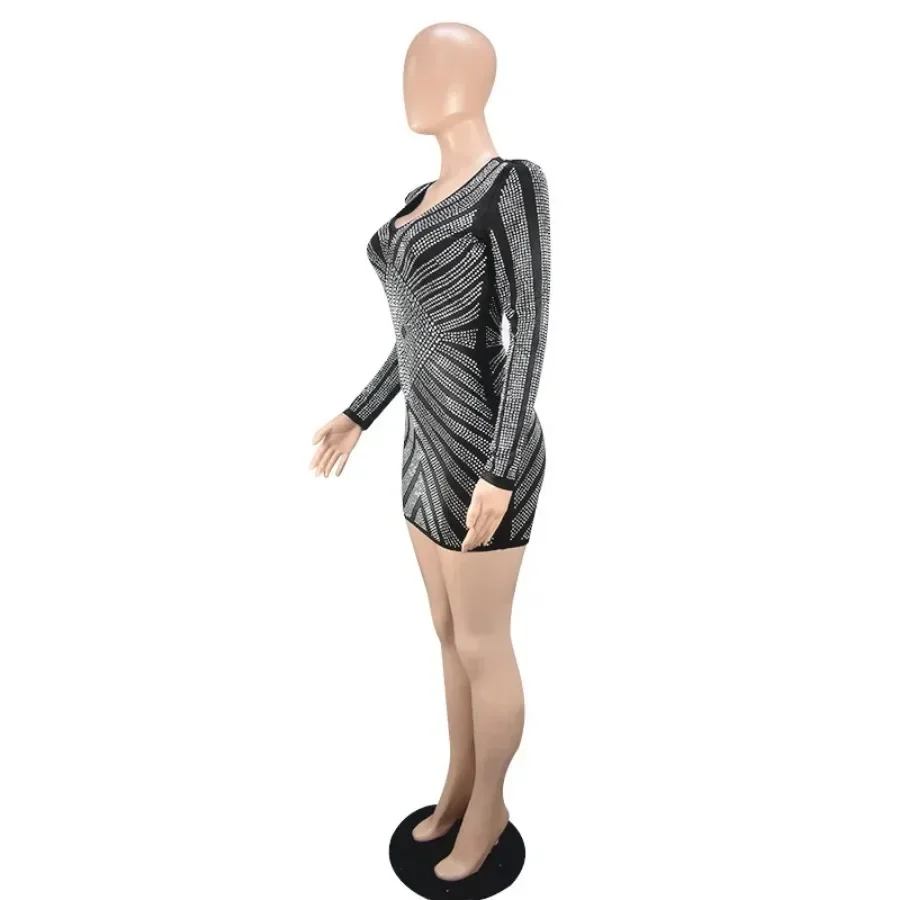 Элегантное вечернее мини-платье 2024 роскошное летнее платье в стиле ретро с