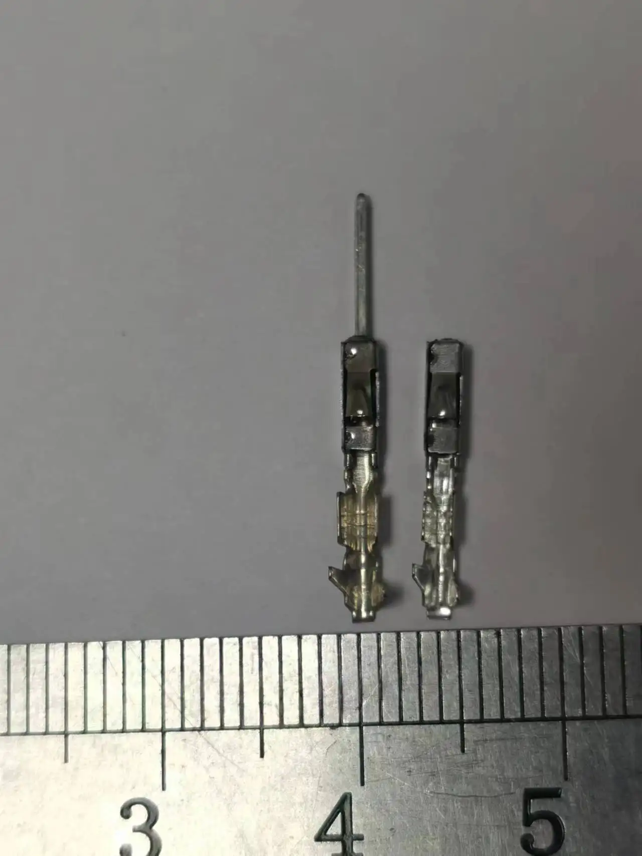 50 pcs piece 0.6 mm male female crimp terminal automotive wire connector metal pins of 963715-1 963716-1 for ECU harness plug