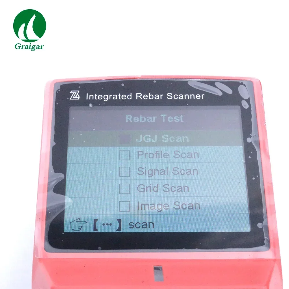 ZBL-R660 Встроенный детектор арматуры Измеритель толщины бетонной крышки Тестер