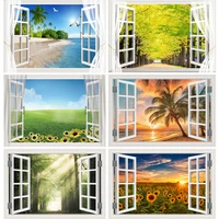 outside the window natural scenery photography background indoor decorations photo backdrops studio props 22523 chfj 01