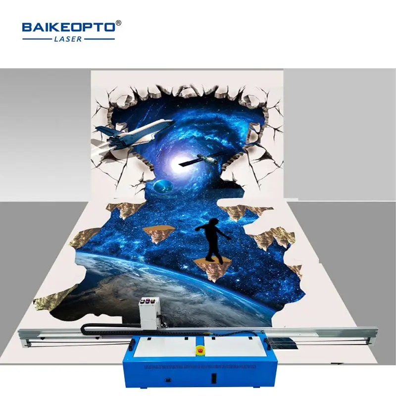 2 в 1 напольный и Настенный 3D УФ принтер с двойной головкой TX800 Рисование автомат