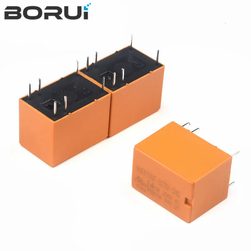 Фото Реле HK4100F-DC12V-SHG HK4100F-DC5V-SHG 6 контактов 3A 3 В/5 В/9 В/12 В/24 В HK4100F-DC24V-SHG HK4100F-DC3V-SHG №4