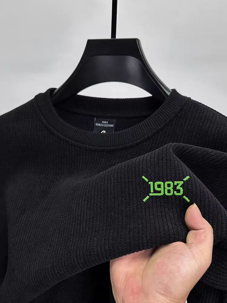 роскошь  Мужской трикотажный свитер осень зима мода новый дизайн