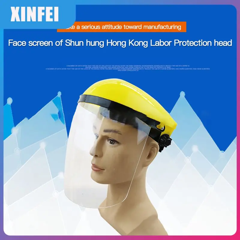 

Protective Goggles Full Face Cover With Helmet Resistant Welding Protective Mask Anti-spray Mask Riding Visor Outdoor Working