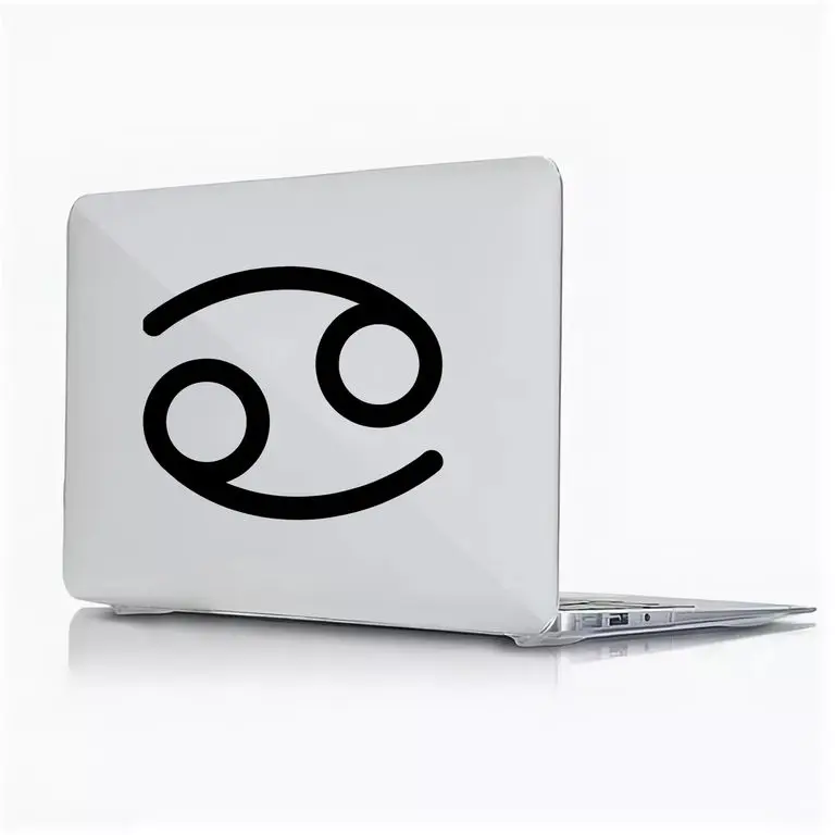 Наклейка виниловая со знаком зодиака Рак №3 |