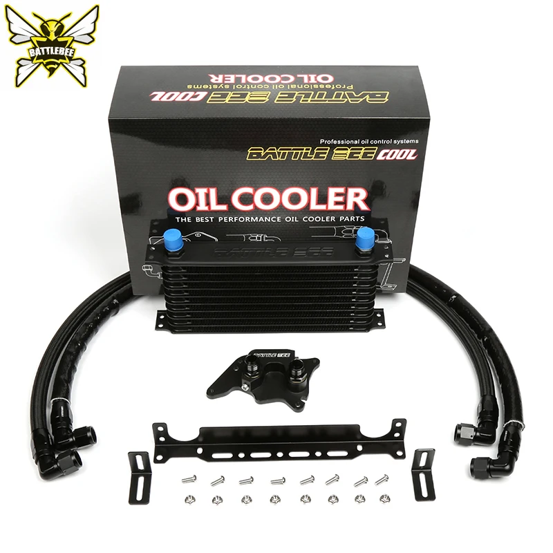 

BB-OCK-105 BATTLE BEE Engine Oil Cooler Kit For MINI R56 N14B16 1.6T Engine Oil Filter Cooler Adapter